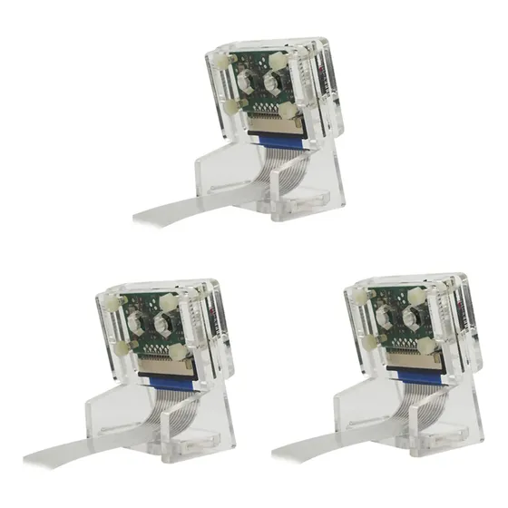 Soporte Acrílico Para Cámara 3x Ov5647, Cámara Web Transpare