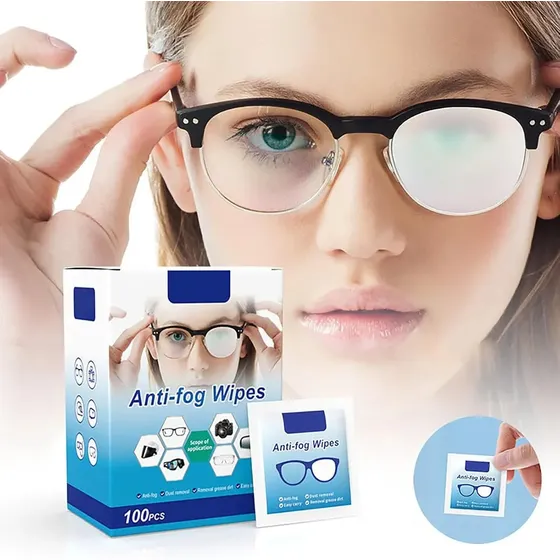 Toallitas Humedas Limpieza Anti Empañantes Anteojos Lentes