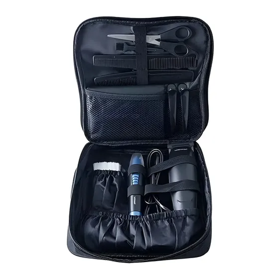 Cortadora De Pelo Profesional Barba + Timmer Para Nariz Oido Winco W4608 Color Negro