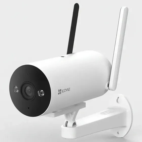 Cámara Seguridad Con Sirena 2k Exterior 3mp Red 4g Ezviz H5