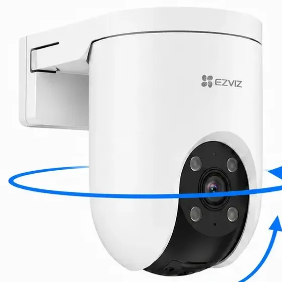 Camara De Seguridad Exterior Poe Color 24hr 2k 3mp Ezviz H8c Blanco