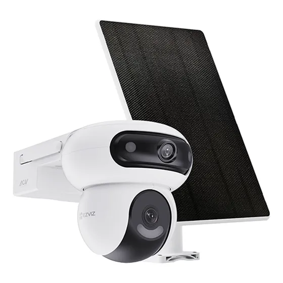 Cámara Ezviz Hb90x Dual 4g Kit 2k+ Con Panel Solar 8w