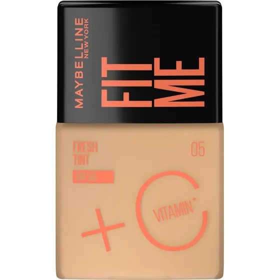 Base Fit Me Maybelline Fresh Tint Con Vitamina C 30ml Tono 05