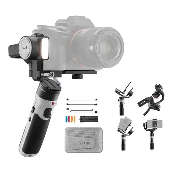 Gimbal Oficial Zhiyun Crane M2s Para Cámara Gopro Smartphone