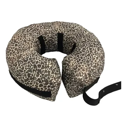 Collar Isabelino Perro Acolchado Velcro T4 Contorno 42-48 Cm Animal Print