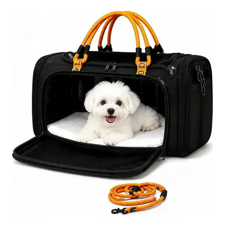 Bolso Transportador Mascotas Grande Ventilado Portátil
