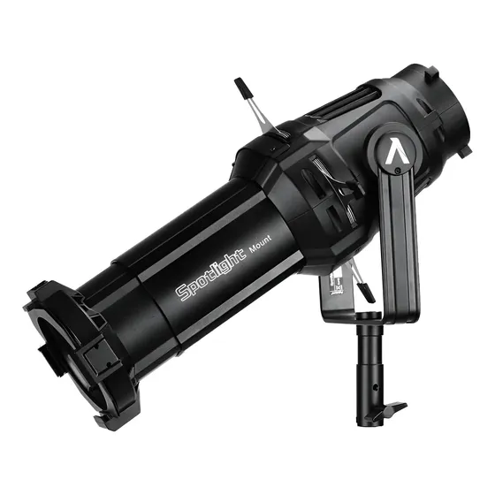 Set De Monturas Aputure Spotlight Con Lente De 26° Y Gobos