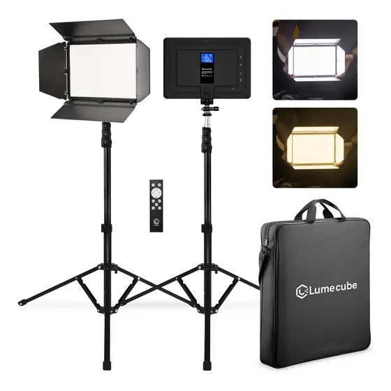 Kit De Iluminación Lume Cube Studio Panel De 2 Puntos Con 70