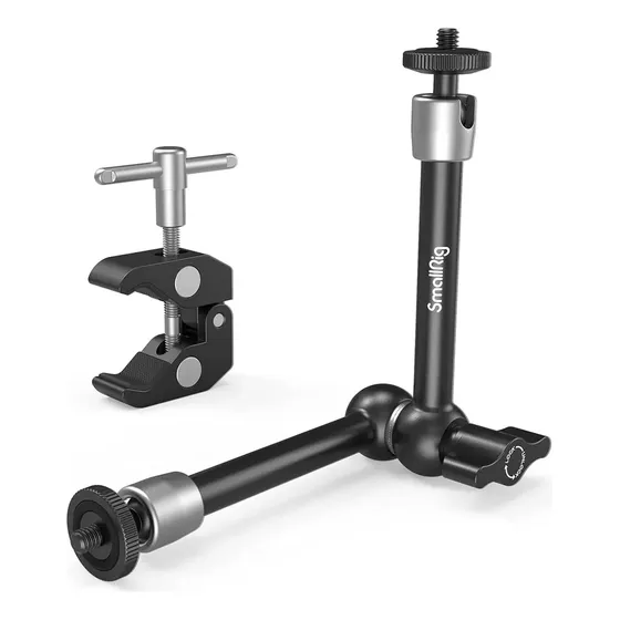 Smallrig Abrazadera Con Rosca 1/4 Y 3/8 Y Brazo Mágico
