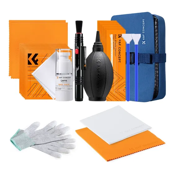 Kit De Limpieza De Lentes Y Sensores K&f Concept De 23 Pieza
