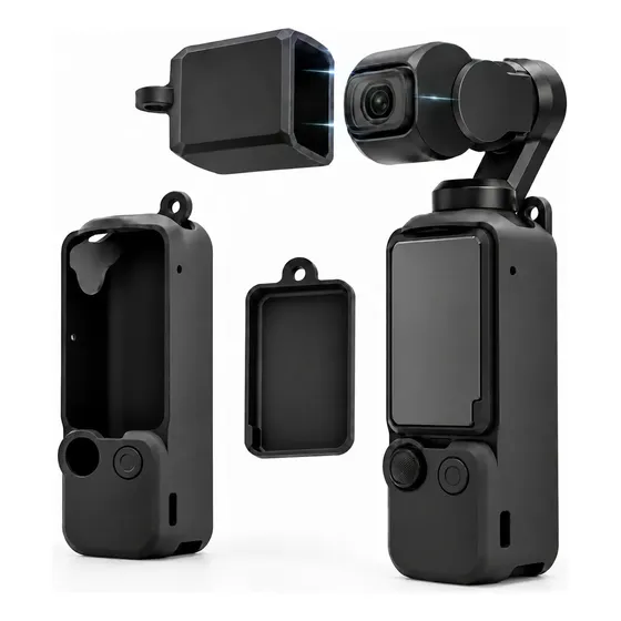 Funda Protectora Dji Osmo Pocket 3 + Cubre Cámara Pantalla