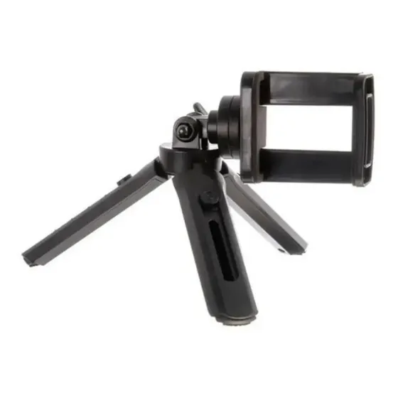 Mini Tripode Soporte Celular Mesa 360° Giratorio Regulable