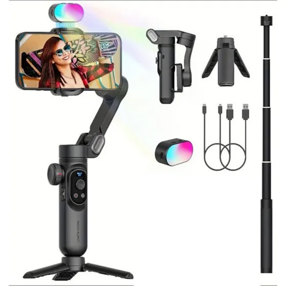 Estabilizador Para Celular Gimbal 3 Ejes Aochuan Smart Xe-1