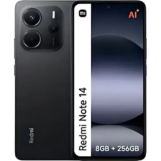 Xiaomi Redmi Note 14 4g 256gb/8gb RAM color negro
