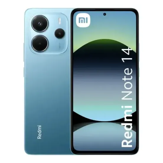 Xiaomi Redmi Note 14 4g 6,67 128gb 6gb Ram Cámara 108mpx - Color Azul