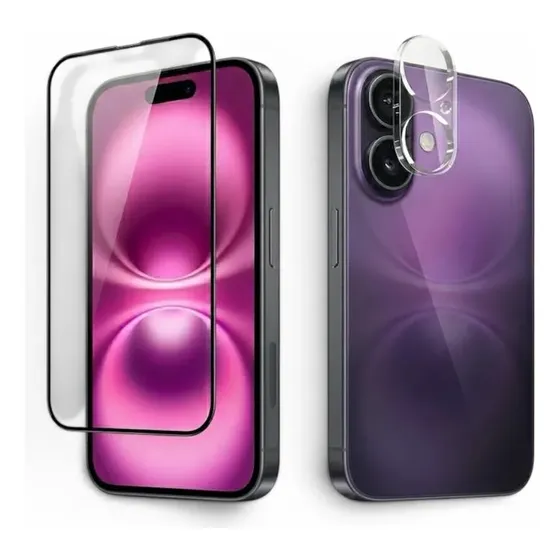 Kit De Protector De Camara Y Pantalla Para iPhone 17