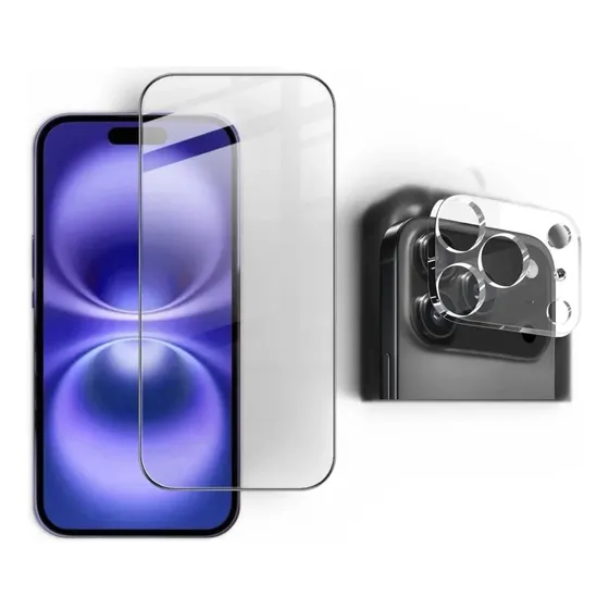 Kit De Protector De Camara Y Pantalla Para iPhone 17 Pro Max
