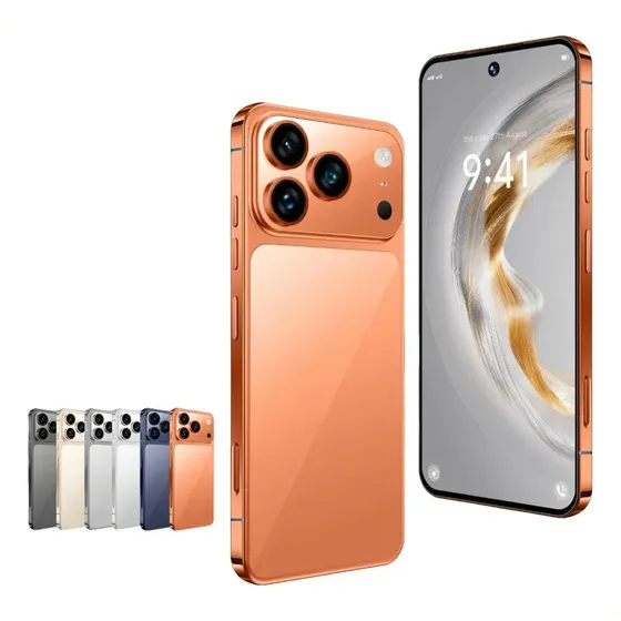 Teléfono Celular Doble I17 Pro Max Con Pantalla Grande De 7.3 Pulgadas