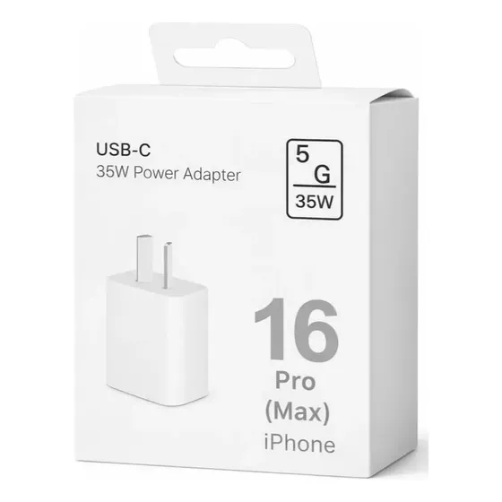 Cabezal Adaptador 35w Para Iphone 11 12 13 14 15 16 17 Pro