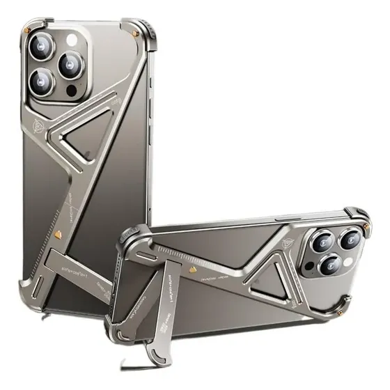 Funda Geométrica Sj De Aluminio Electrochapado Antichoque