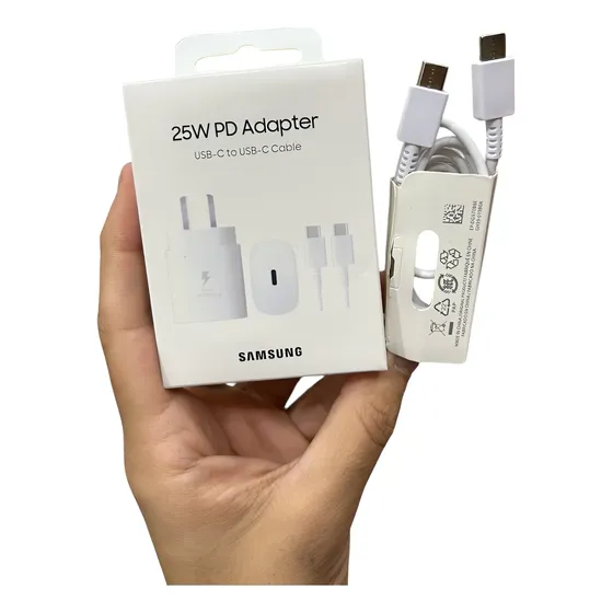 Cargador Samsung A06 A16 A36 A56 Original 25w + Cable Regalo