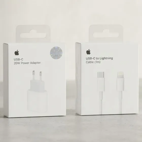 Cargador Para Iphone 14/13/12/11 20w + Cable Lightning