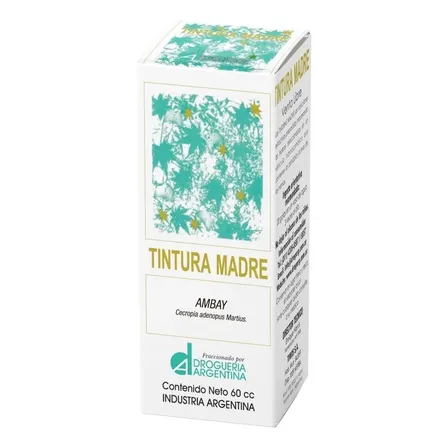 Tintura Madre Ambay 60 mL Gotero Droguería Argentina Sabor Neutro