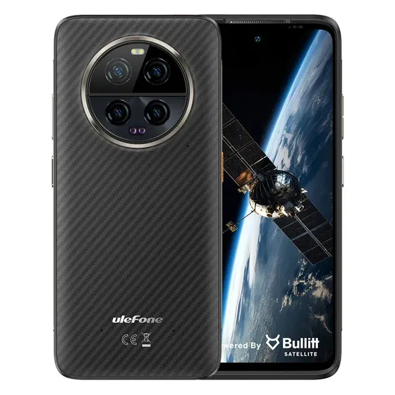 Ulefone Armor 23 Ultra de 512 GB, 12 GB de RAM, teléfono celular resistente, 5280 mAh, cámara de 50 MP, negro