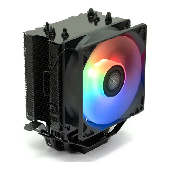 Cooler Cpu Gamer Evolabs Cryo 3h Amd Intel Frgb Negro