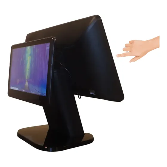 Pc Pos All In One Táctil Doble Pantalla Ideal Comercios I5