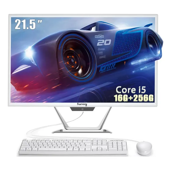 Computadora Todo En Uno 21.5 Aio Core I5 256gb Ssd 16gb Ram