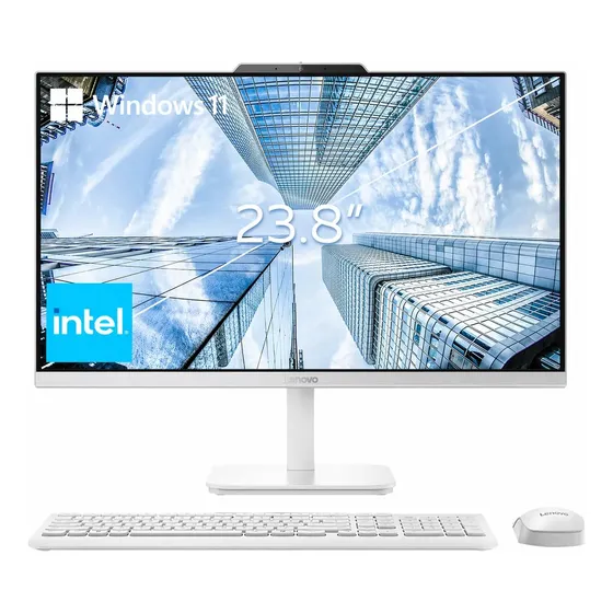 Computadora De Escritorio Lenovo A100 24 Fhd Intel N100 16 G