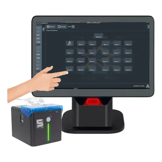 All In One Pc Tactil Lector Codigos Sistema Gastronomia Deli