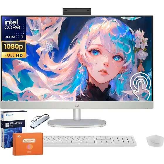 Hp Computadora Todo En Uno De 27 Pulgadas Con Pantalla Tácti