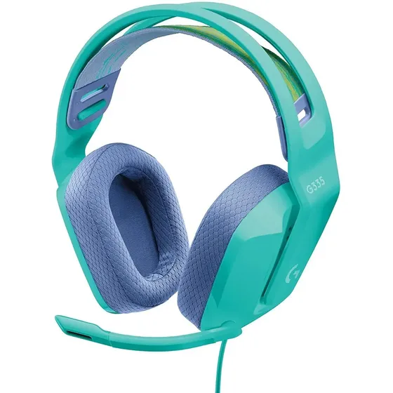 Auricular Gamer Con Microfono Logitech G335 Menta