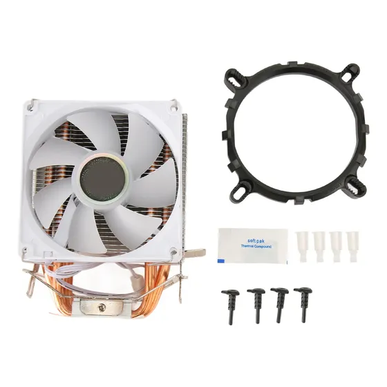 Ventilador De Cpu Para Enfriador De Aire De 3.5 Pulgadas, 7