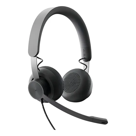 Auriculares Headset Logitech Zone Wired Skype Teams Usb Full