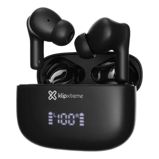 Klip Xtreme Audifonos Tws Edgebuds Ultra Negro Kte-850bk Negro