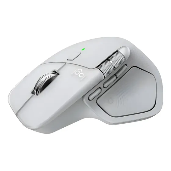 Logitech Mx Master 4 Mac Mouse Láser Ergonómico Haptico Pale Grey