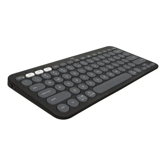 Teclado Inalámbrico Logitech Pebble Keys 2 K380s Grafito