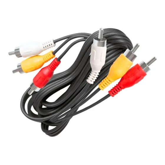 Cable Audio 3 Rca A 3 Rca Calidad Superior