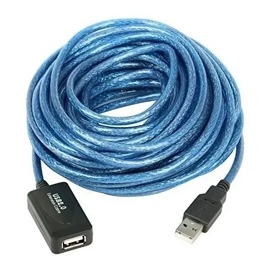 Alargue Usb 2.0 Mallado De 5 Mt Activo Con Filtro Ditron