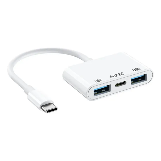 Adaptador Hub Usb Tipo C A Usb 3.0 Múltiple Otg