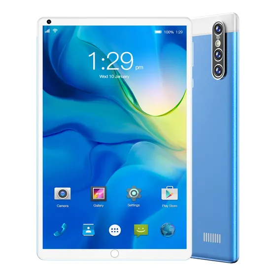 Tablet Mtk6797 Chip Barato 8.1 S16 Ram 4 Gb Rom 32 Gb Azul