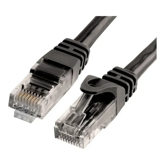 Cable Internet Cat6 Amitosai 1 Mts 1000mbps 250mhz 4 Paresi3 Color Negro