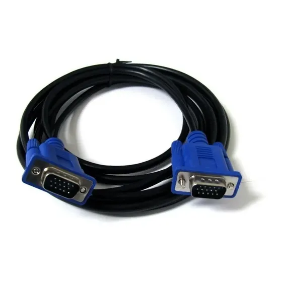 Cable Vga Pc Monitor 3 Metros Proyector Tv Doble Filtro Noga