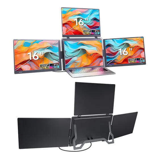 Extensor De Pantalla Portátil Para Monitor Portátil De 16 Pu