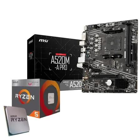 Combo Actualizacion Amd Ryzen 5 3400 G | A520