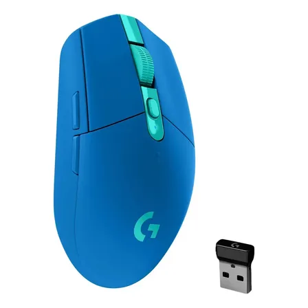 Mouse Logitech G305 Lightspeed Wireless Blue 910-006013 Color Azul