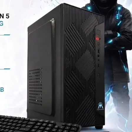 Pc Ryzen 5 Completa 3400G | 8 GB | 240 GB | Wi-Fi | Mouse y Teclado | Pc Integrados Argentinos